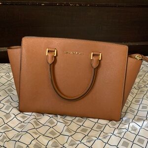 Michael Kors Leather Satchel